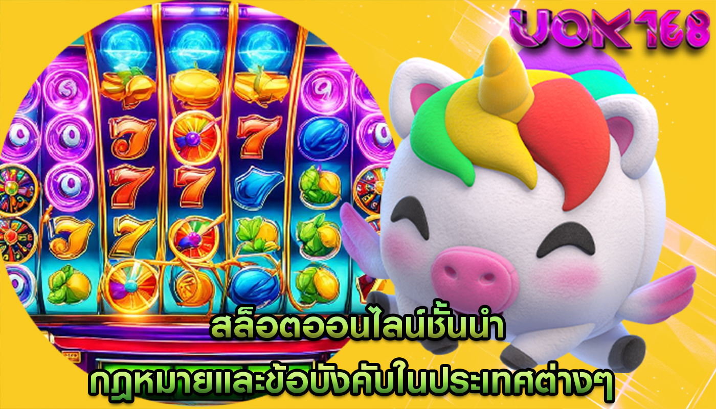 สล็อตออนไลน์ชั้นนำ กฎหมายและข้อบังคับในประเทศต่างๆ 