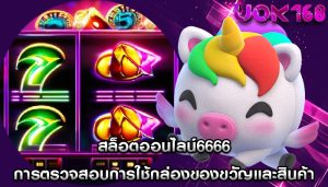 สล็อตออนไลน์6666 การตรวจสอบการใช้กล่องของขวัญและสินค้า