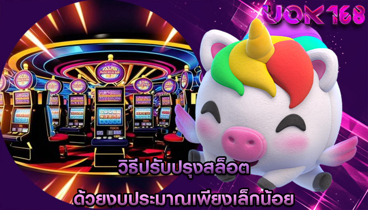 วิธีปรับปรุงสล็อต ด้วยงบประมาณเพียงเล็กน้อย