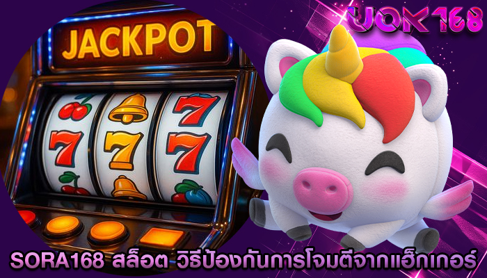 sora168 สล็อต วิธีป้องกันการโจมตีจากแฮ็กเกอร์