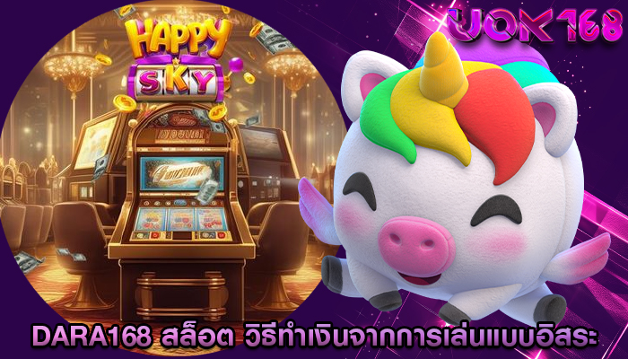 dara168 สล็อต วิธีทำเงินจากการเล่นแบบอิสระ