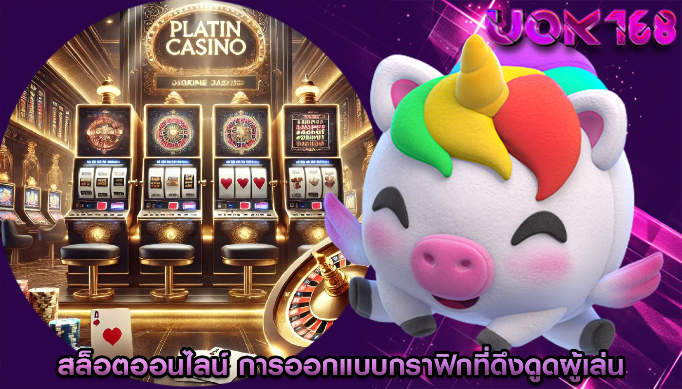 สล็อตออนไลน์ การออกแบบกราฟิกที่ดึงดูดผู้เล่น