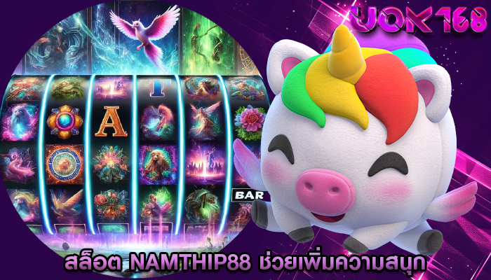 สล็อต namthip88 ช่วยเพิ่มความสนุกและโอกาสในการทำเงิน